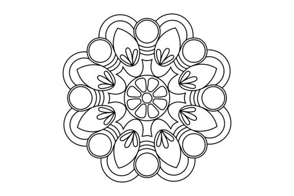 Download Vector Mandala Coloring Pages &amp; Books - Color Collection