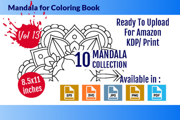 Download Mandalas for Coloring Book Vol - 13 - Color Collection