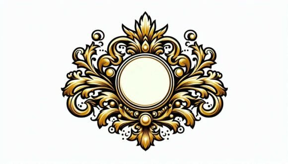 Download Golden Ornate Design - Premium Resources