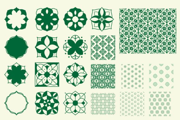 Download Islamic Pattern and Mandala Frame Vector - Islamic Collection
