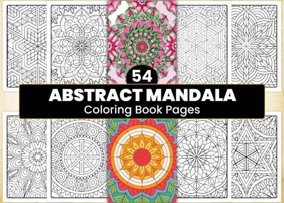Download Abstract Mandala Coloring Page for Adult - Color Collection