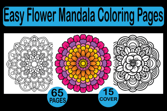 Download Easy Flower Mandala Coloring Pages - Color Collection
