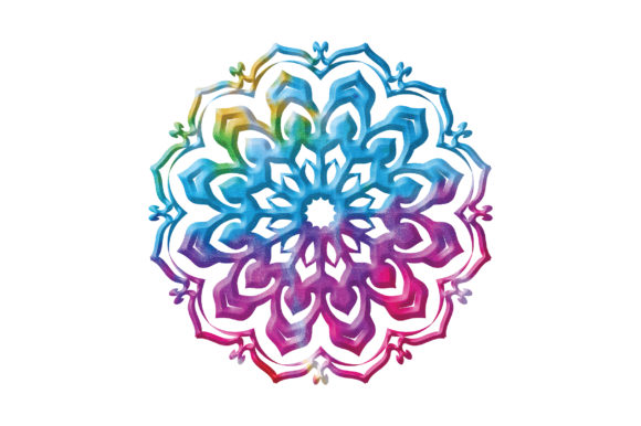 Download Tie Dye Colorful  Mandala Sublimation - Color Collection