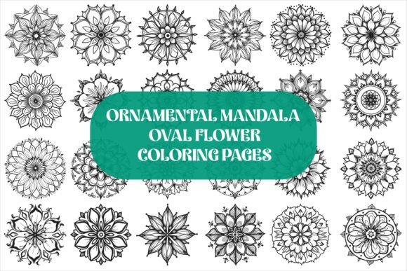 Download Flower Coloring Page Ornamental Mandala - Color Collection