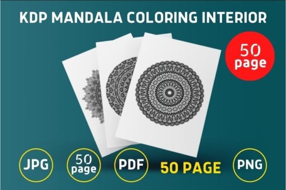 Download KDP Mandala Coloring Interior Pages - Color Collection