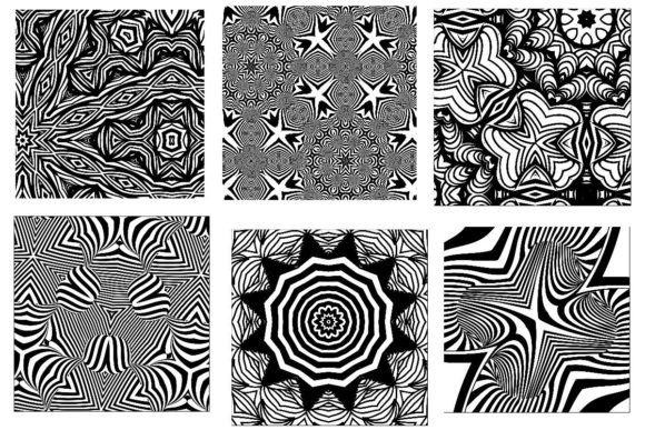 Download Patterned Adult Coloring Book Pages - Color Collection