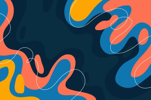 Download Abstract Background in Bright Colors - Color Collection