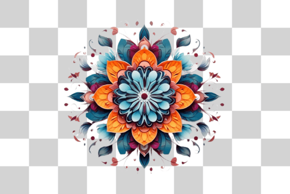 Download Abstract Floral Mandala Png - Floral mandala png Collection